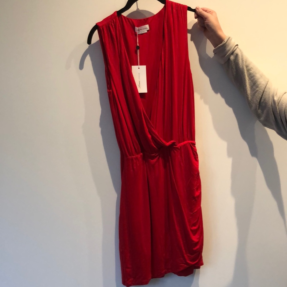 Red dress